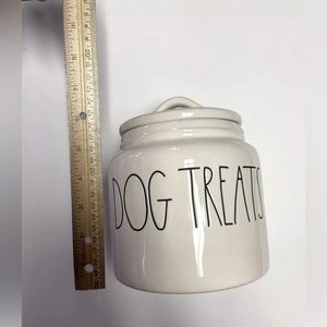 COPY - Dog Treats Jar Rae Dunn Dog Cookie Jar